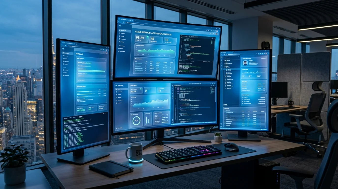 Custom Web Application Development Dashboard